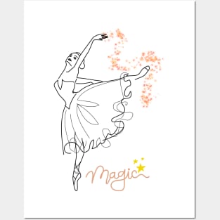 So cute, Magic Ballerine Posters and Art